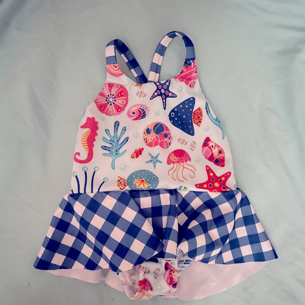 Custom 6-9 mos baby swimsuit